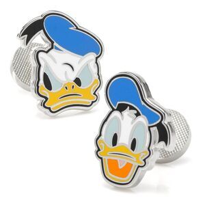 Cufflinks Inc. Disney Donald Duck Two Faces Cufflinks